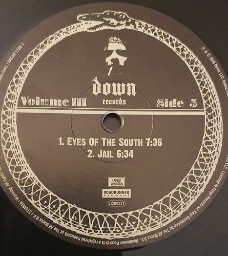 Down  Threefold Live: Diary Of A Mad Band. NEAR MINT 3 x Vinyl, LP, Album NO DVD INCLUDED