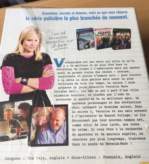 Veronica Mars. Seasons 1-3 DvD Boxed Set. Unplayed.