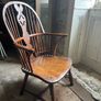19c Elm & Yew Windsor Chair Image 2