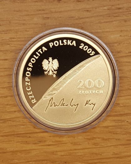 Poland 200 zlotych, 22ct gold coins