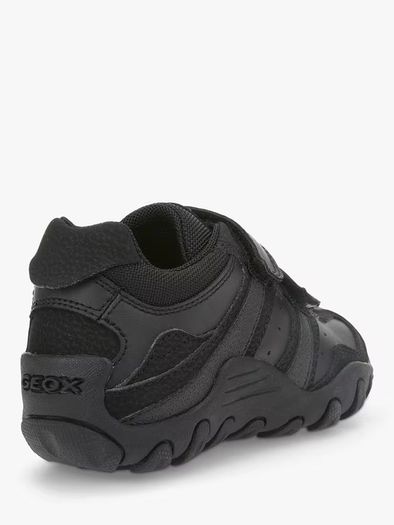 GEOX Crush Black Trainers 39 Size 6