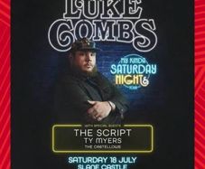 Front standing Luke combs ticket