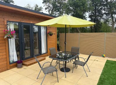 Garden table and chairs
