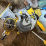 Dewalt 12 sliding mitre saw chop saw and stand Image 2