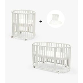 Stokke Sleepi Mini + Bed Extension Full Set Bundle