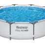 Metal Frame Above Ground Pool, Family Outdoor Pool 10ft Image 2