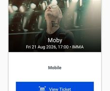 Moby tickets