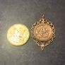 King George Gold Pendant Image 2