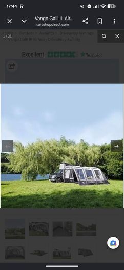 Vango Galli Air III Drive Away Awning