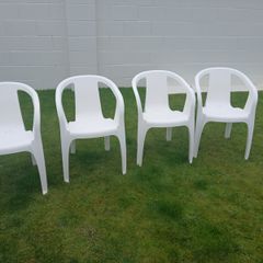 Plastic chairs