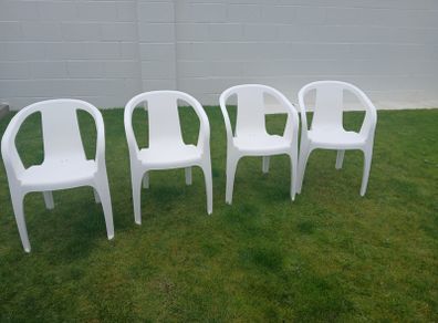Plastic chairs