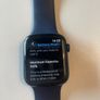 Apple Watch Series 6 44mm Blue Aluminium GPS - boxed 94 percent battery with new sealed charger Image 2