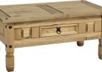 Corona 1 Drawer Coffee Table
