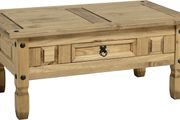Corona 1 Drawer Coffee Table
