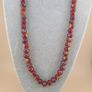 Vintage African Style Beautiful Eyes Glass Beads Strand 22 inches Image 2
