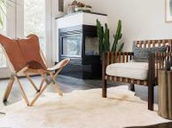 main image for ad Real Cow Hide Rug 150x170 cm Beige