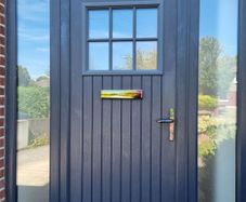 Composite external door
