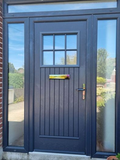 Composite external door