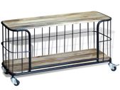 TV Cabinet Solid Mango Wood 100x40x45 cm