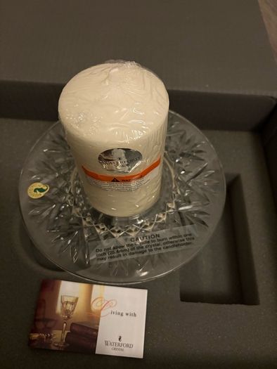 waterford crystal candle holder