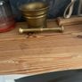 brass pestile and mortar dates back 1916 solid brass Image 2