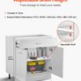 White Shaker Base Cabinet with Drawer Soft Close Doors and Adjustable Shelf Image 2
