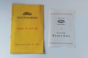Ford 1950s Accessories Catalogue.