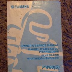 Yamaha PW80 Workshop Manual