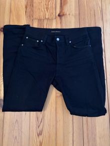 Nudie Steady Eddie Everblack Jeans