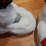 Christmas novelty snowman slippers M Image 3