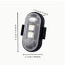 2 LED Decorative Lights with 8 Gradient Flashing Modes, Protection Level IP65, USB Rechargeable Image 9