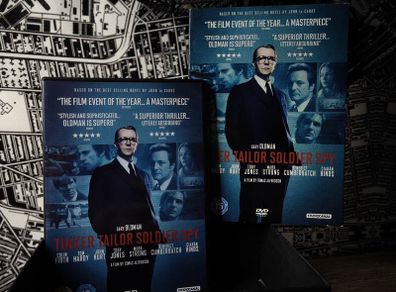 Tinker Tailor Soldier Spy ! DVD ! with Slipcase ! 2012 ! Gary Oldman !