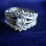 Vintage 9Ct Yellow Gold 375 Cocktail  Ring 2,12g size L Image 4