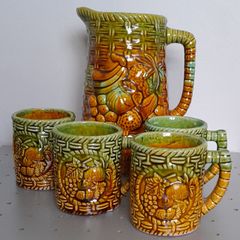 Jug and Mugs Set