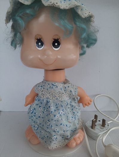 vintage lamp Doll 50 yrs old