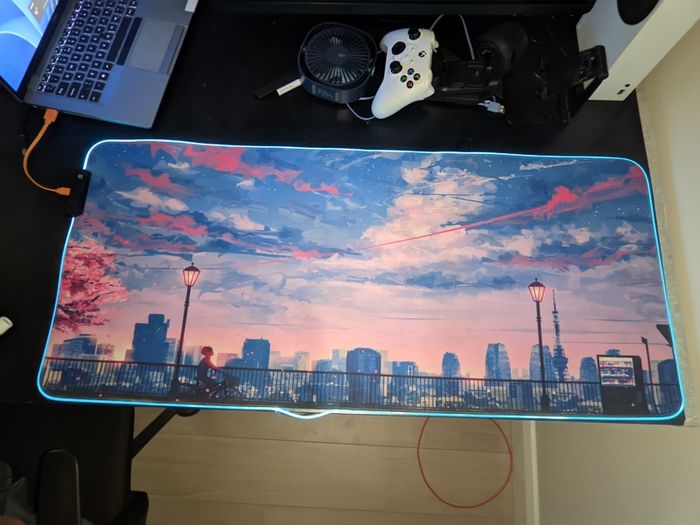 RGB gaming mousepad