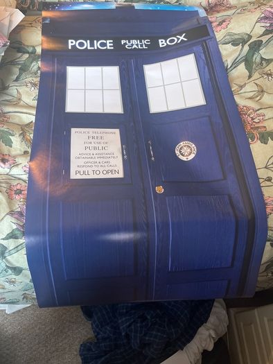 doctor who poster- free to good home