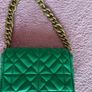 zara green bag Image 4