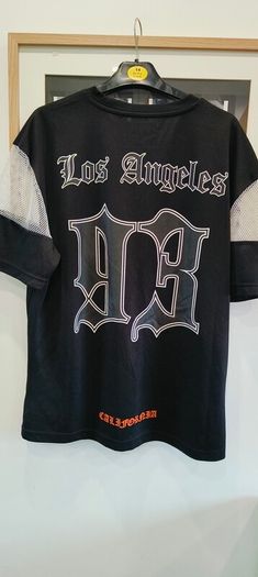 Los Angeles baseball tee size M.