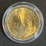 USA William Henry Harrison 1941 Presidential Dollar Mint in protective Capsule Issued in 2009 Image 2