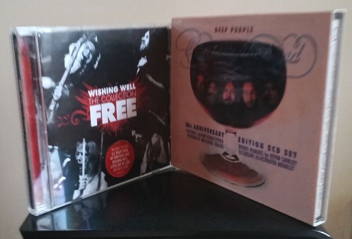 Free Wishing Well The Collection CD1 + Deep Purple Come Taste the Band CD1 of 2 CD sets