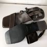 Clarks Dark Brown Leather Square Toe Sandals - Size 6 (UK 6) Image 2