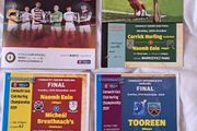 Connacht/Ulster Club Hurling Programmes X 4