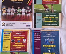 Connacht/Ulster Club Hurling Programmes X 4