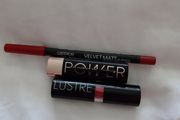 Two Lipsticks and one Lipliner