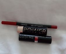 Two Lipsticks and one Lipliner