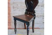 Antique Mahogany Hall Chair KAS294