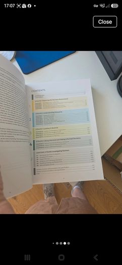 Leaving Certificate - Back in Business and Activity Book. By Gavin Duffy.  Brand new
