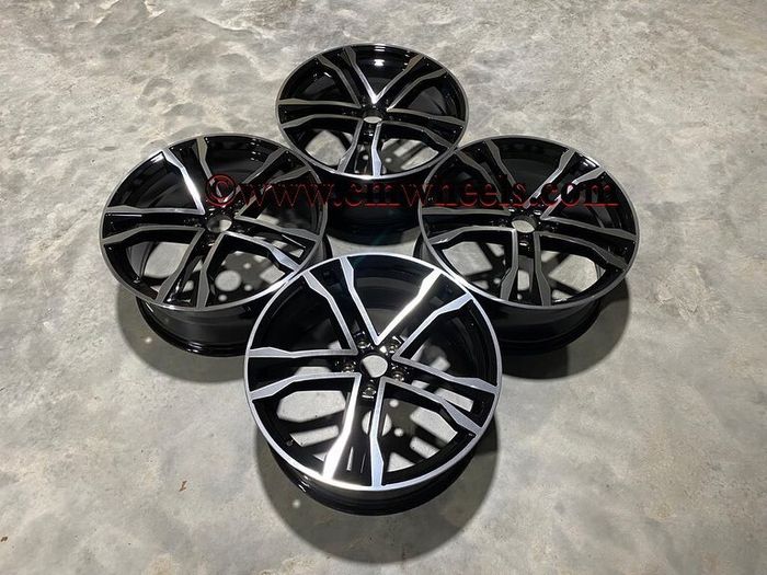 19" Inch SQ8 Audi style Alloy wheels A3 A4 A6 Golf Caddy Van Seat Leon Skoda 5x112