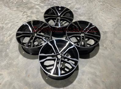 19" Inch SQ8 Audi style wheels A3 A4 A6 Golf Caddy Van Seat Leon Skoda 5x112